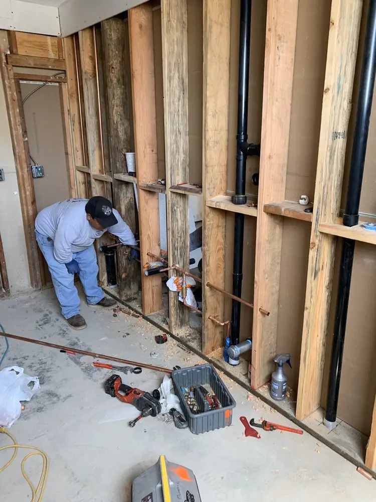 Commercial rough-in plumbing for Water Heater Replacement in Canoga Park